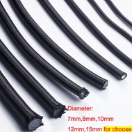 325Black Strong Elastic Bungee Shock Cord Stretch String Rope Marine Grade Tarps Tie Down Straps for
