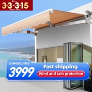 Foldable awnings Adjustable awnings rotating aluminum bracket Awnings Retractable awnings