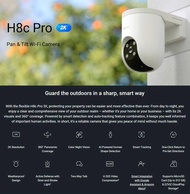 EZVIZ H8c 2K Pan Tilt Smart Camera – 4G & WiFi Version | AI Human/Vehicle Detection | Color Night Vi