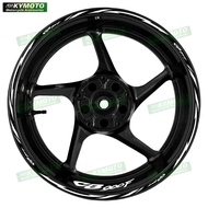 Reflective Motorcycle Wheel Sticker Hub Decal Rim Stripe 17 Inch Racing Fairing Accessories for Hond