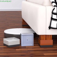 PARADEAO Furniture Leg Pad Wear-resisting Durable Mute Mat Sofa Anti-slip Bed Riser