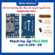 [Mini 560][4.35V][5V] Mini560 voltage reduction circuit - Output 4.3V, 5V