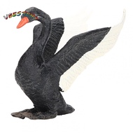 VBESTLIFE Black Swan Model Appearance Figurine Ecological Vivid Colors