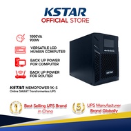 Kstar On-Line UPS 1000VA-900W Uninterruptible Power Supply, MP 1K S, Double Conversion