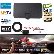 DVB-T2 High Gain HD Digital T V Antenna 4K 25DB Digital T V Box High Amplification Antenna Works Over 3000 Miles