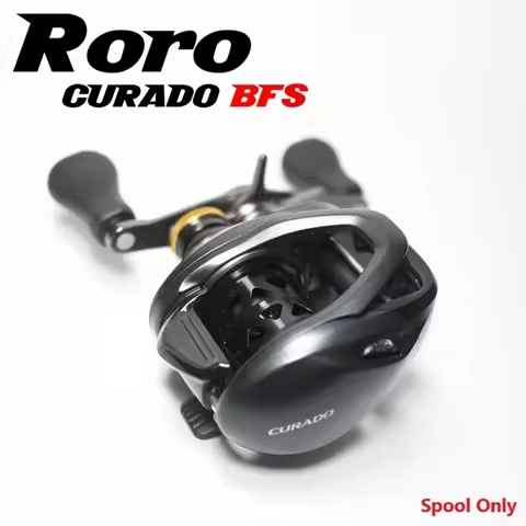 Roro Microcast DIY SiC Titanium Spool for 21 SLX BFS 21 CURADO BFS Scorpion BFS Shallow Casting Reel