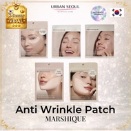 MARSHIQUE Wrinkle Patch 5 Types, Hydrogel Anti Wrinkle Care Eye Forehead Smile Line Lifting Patch, F