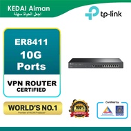 TP-LINK ER8411 Omada VPN Router with 10G Ports