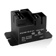 832AW-1A-F-C1 12VDC 30A 4 Pin General Purpose Relay Heavy Duty Power Relays