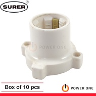 Surer 705 Ceiling Receptacle Light Socket, 2" (E27) (4A) (Box of 10pcs) (700 Series)