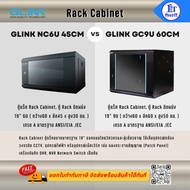 GLINK Rack Cabinet-6U/9U-NC6U-45CM/GC9U-60CM Black