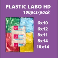 Plastic Labo HD / Transparent Plastic Bag / Banderitas Plastic