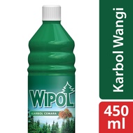 Wipol Pembersih Lantai Karbol Cemara Botol 450Ml