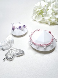 白水晶 Clear Quartz 繩結手鏈