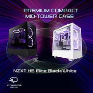 NZXT H5 Elite Black White PC Computer Case Chassis