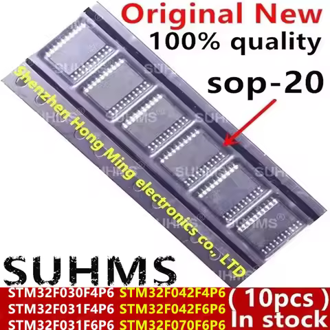 (10piece)100% New STM32F030F4P6 STM32F031F4P6 STM32F031F6P6 STM32F042F4P6 STM32F042F6P6 STM32F070F6P