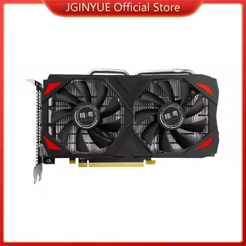 JGINYUE RX580 Computer Graphics cards 8G Gaming GPU GDDR5 Video Cards video For PC Desktop Computer 