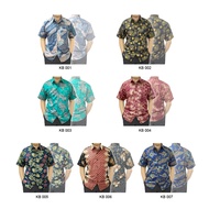 Kemeja Baju Batik Viral Bunga Lelaki Assorted Design (M, L, XL, 2XL) Short Sleeve Casual Men Batik Shirt