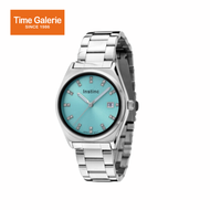 Instinc INS-DK05-SL-TB Silver Stainless Steel Band Men Watch