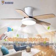 Living Room Ceiling Hanging Fan Lamp Fan model Decorative Chandelier 2in1 3colors 6speed 42/48 Inch Dining Table Bedroom Balcony led And remote Fan Lamp