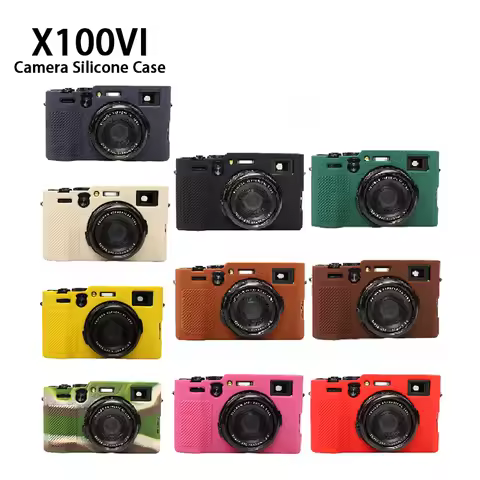Fujifilm X100vi Soft Silicone Camera Case, Fujifilm X100VI Digital Camera Armour Case