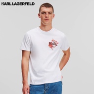 KARL LAGERFELD - K/IKONIK LUNAR NEW YEAR PATCH T-SHIRT 240M1703 เสื้อยืด
