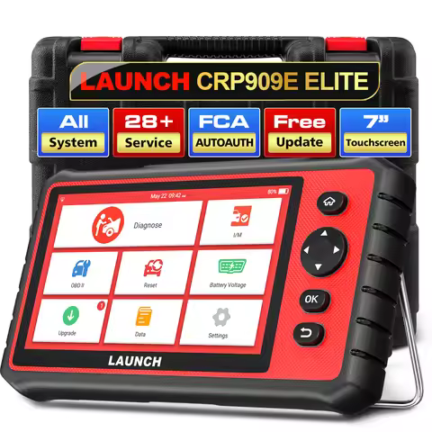 [Clearance sale] LAUNCH CRP909E Elite Full System OBD2 Scanner,OE-Level Car Diagnostic Scan Tool,28+