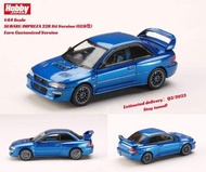 預訂 Pre-Order Hobby Japan HJ 1:64 Subaru Impreza 22B STi Version GC8改  Euro Customized Version