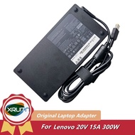 100% Original 20V 15A 300W Slim AC Adapter Charger For Lenovo Legion  5 Pro 16ITH6H 16ACHg6 Legion 7