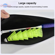 [LinshanS] Badminton Racket Cover Protective Cover Portable Bag Racket Cover Ball Bag Badminton Bag Racket Bag Cloth Bag Can Hold 1-3pcs [NEW]