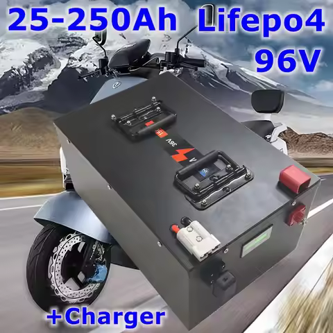 BMS 32S 96V 50Ah 70Ah 100Ah 120Ah 150Ah 200Ah 250Ah Lifepo4 Battery for 5KW Sightseeing Vehicle Van 
