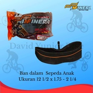 Ban dalam infinera sepeda anak ukuran ban 12 x 1.75 - 12 x 2.50