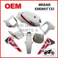 [FULL TANAM ] COVERSET RXZ 5 SPEED 5-SPEED OEM MERAH ENERGY / MERAH NARONG / MERAH NAG / MERAH PUTIH