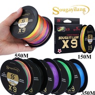 COD Sougayilang Dây PE Bện 9 Sợi Thương Hiệu Chính Hãng Line17-170LB Câu Cá Siêu Nhẹ 150M 350M 550M