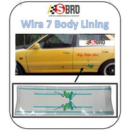 Proton Wira Body Sticker / Lining Body- Wira 7