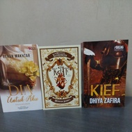 Novel Prelove  - COMBO - Dia Untuk Aku by Rehan Makhtar , KAF by Elvroseth , KIEF by Dhiya Zafira