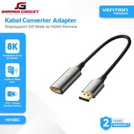 VENTION HFNBC Converter Cable Display Port DP Male to HDMI Female 4K 8K 60hz 144Hz HDR Cotton Braide