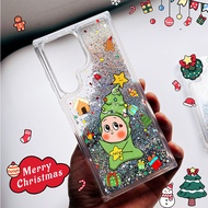 For Samsung S26 Ultra S25 Ultra S24 Ultra S25 FE S23U A56 Christmas Crybaby Twinkle Twinkle Glitter 