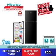 Hisense 2 Door Fridge 200L RT218N4ABN Frost Free Refrigerator