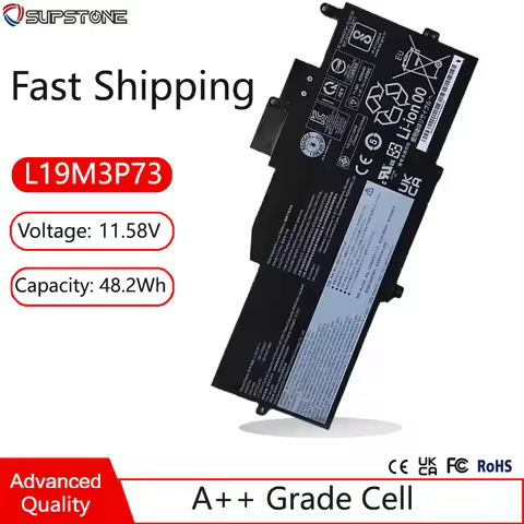 New L19C3P71 L19M3P72 L19M3P73 Laptop Battery For Lenovo ThinkPad X1 NANO GEN 1-20UN SB10T83206 5B10