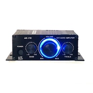 Power Amplifier Fm Radio Mini Amplifier 400W Hifi Mini Hifi Audio Power Amplifier Audio Amplifier Ak170 Audio Amplifier