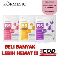 BPOM KORMESIC B5 Skin Solution Face Mask | Brightening and Moisturizing Facial Mask 4x More Effectiv