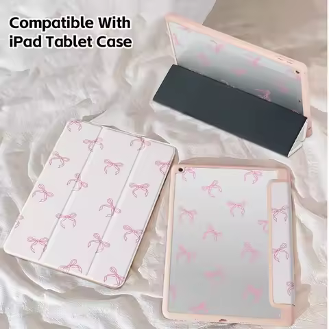 Case For iPad 10.2/10.5/Pro11/10Th/10.9/12.9/Air6/5/4/Mini6,Support Sleep Wake-Up,Double-Sided Print