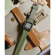 [Original] Casio LF-30W-3A Pop Green Digital World Map World Time Quartz Resin Unisex Watch