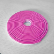 MERAH Led Strip / Flexible LED 5MM 12 Volt DC Length 5 Meters Pink / Pink