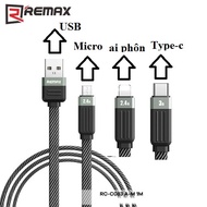 Remax RC-C083 Micro 2.4A/ RC-C085 2.4A/ RC-C086 3.0A charging cable. LMS