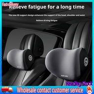 DA* Ergonomic Car Seat Headrest Lumbar Cushion Adjustable Car Headrest Memory Foam Car Headrest Lumb