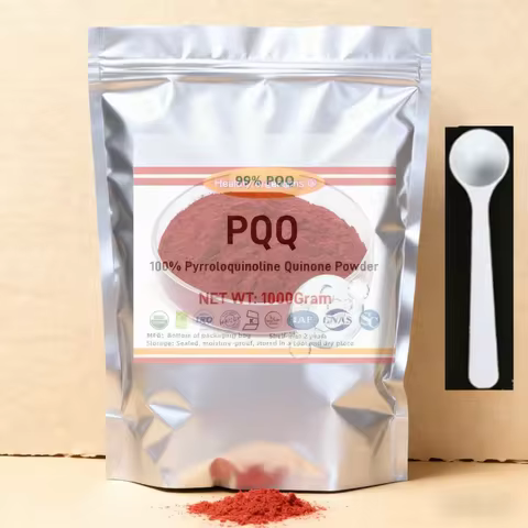 Global AliExpress Manufacturer Hot selling Supplement CAS 72909-34-3 Pyrroliquinoline Quinone 99% PQ
