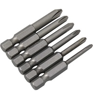 Phillips Screwdriver Bit 50mm Electric Pneumatic Screwdriver Bit S2 Hard Steel Air Bit PH1PH2 Screwd