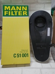 กรองอากาศ BMW Series 7  F02  รุ่น  730d  3.0 740d  3.0  เครื่อง N57     Air Filter Mann C 51001 / C5
